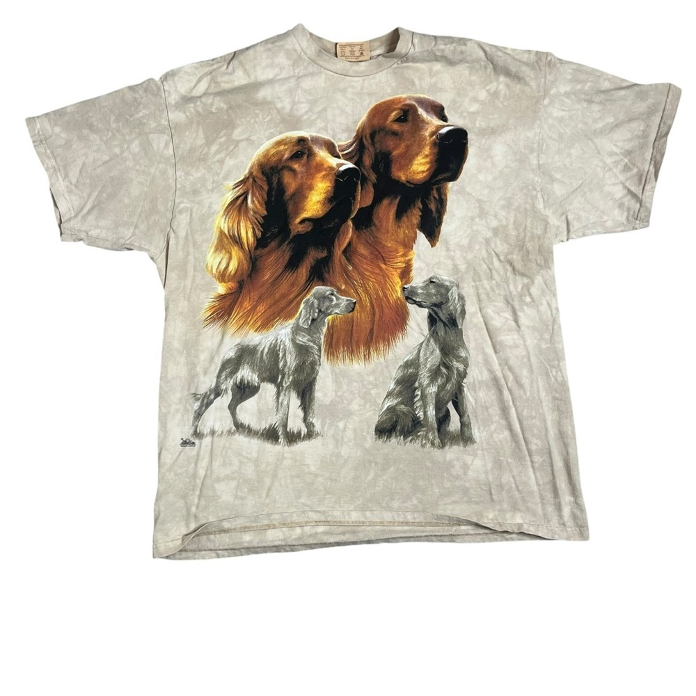 Vintage 2001 The Mountain Golden Retriever T-shirt